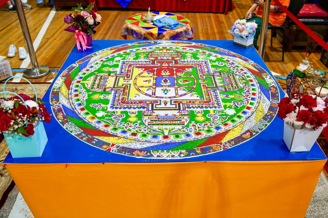 Mandala achevé
